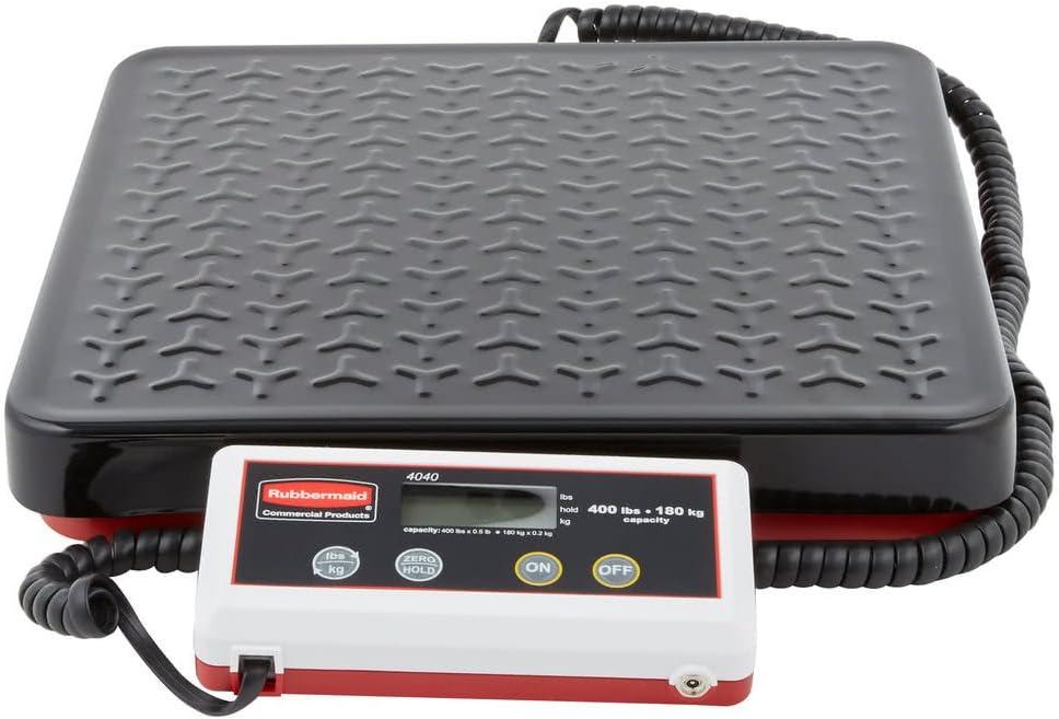 Rubbermaid FG404088 Digital 400 Lb. Receiving Scale