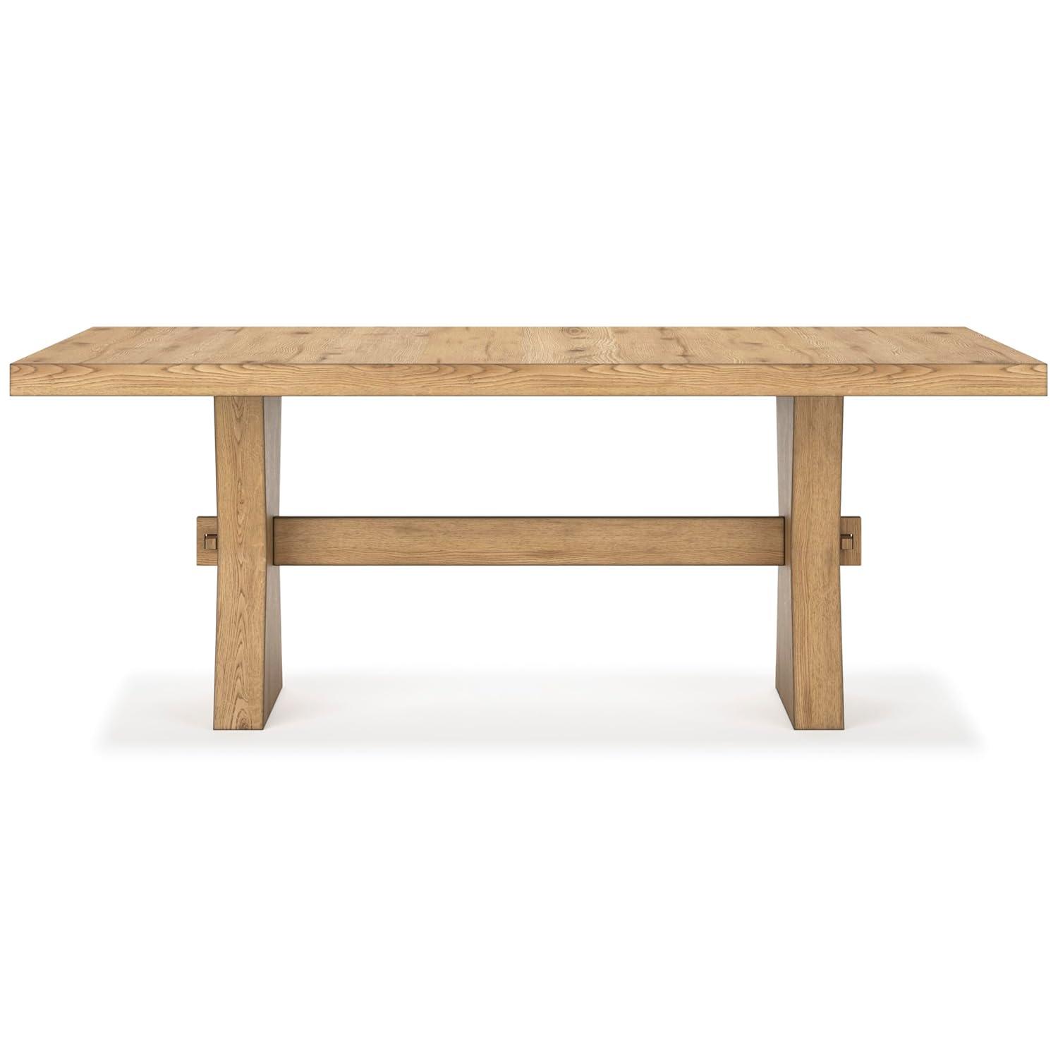 Signature Design by Ashley Galliden Light Brown Dining Table
