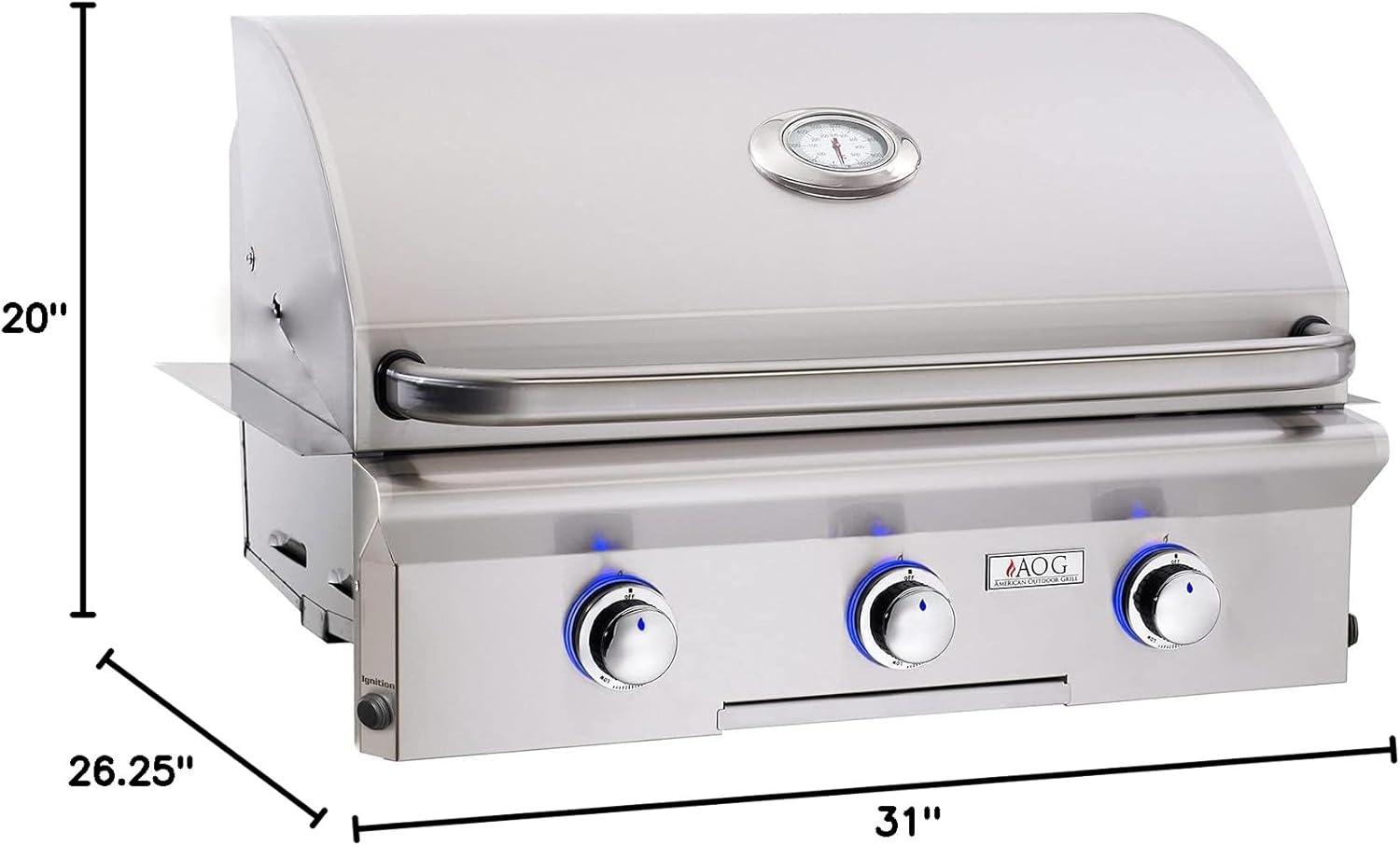 American Outdoor Grill 30NBL-00SP L-Series 30 Inch Built-In Natural Gas Grill