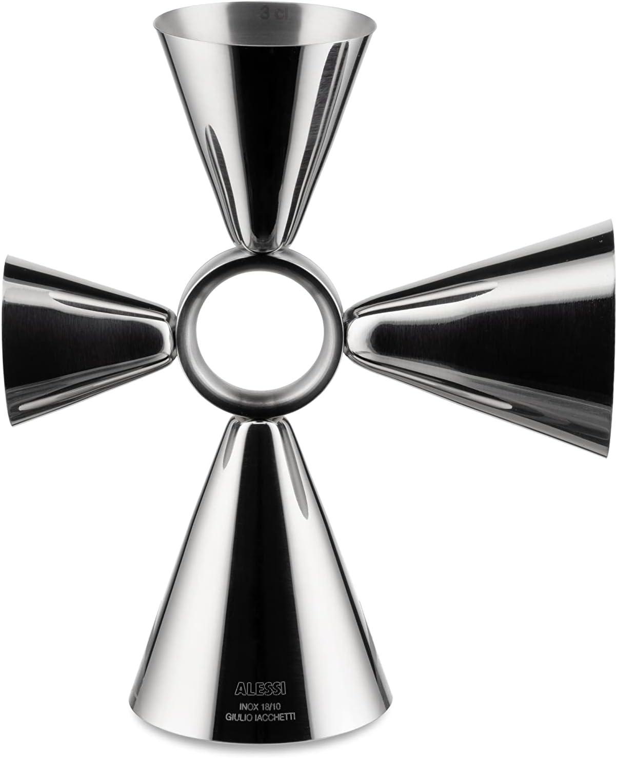 Alessi The Tending Box "Quadri Combo Jigger"