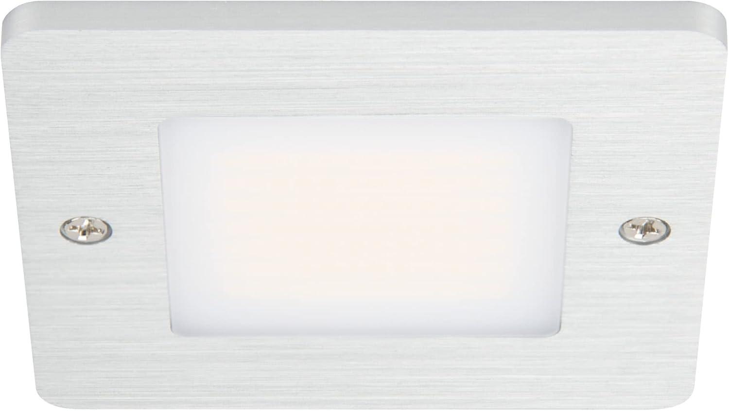 Square Low Profile Under Cabinet LED Puck Light, 3000K