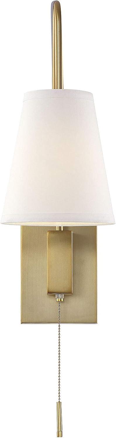 Savoy House Owen 1 - Light Swing Arm Lamp in  Warm Brass