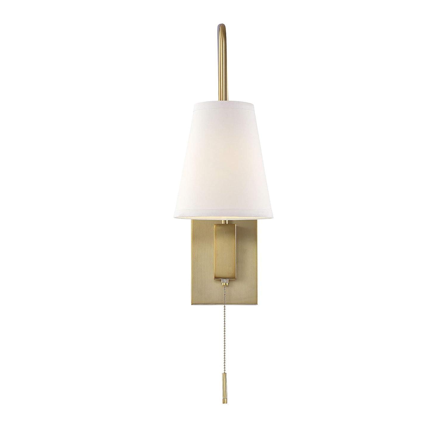 Savoy House Owen 1 - Light Swing Arm Lamp in  Warm Brass