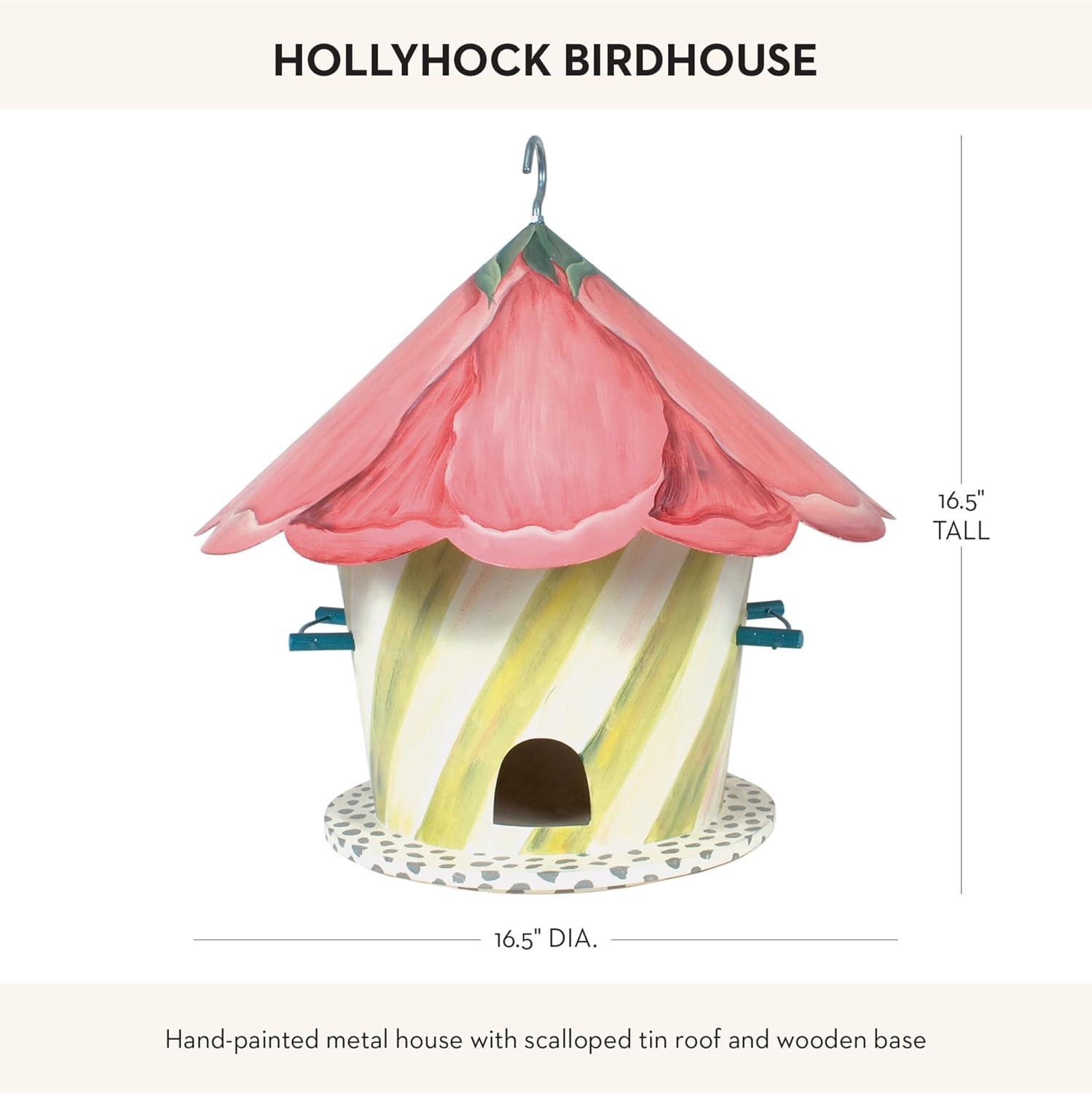 MacKenzie-Childs Hollyhock Birdhouse