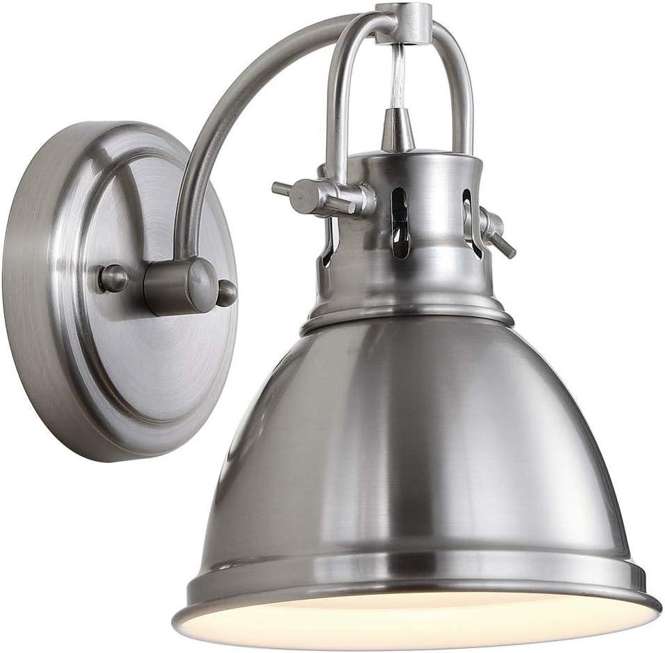Lawson 8.5" Wall Sconce - SCN4053 - Nickle - Safavieh