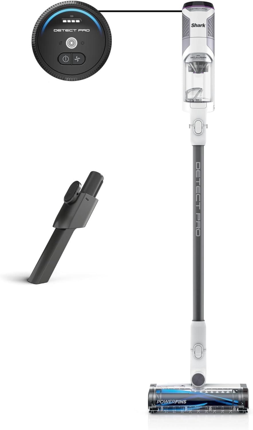 Shark Detect Pro Cordless Stick Vacuum with PowerFins Brushroll, Stick/Handheld 2in1