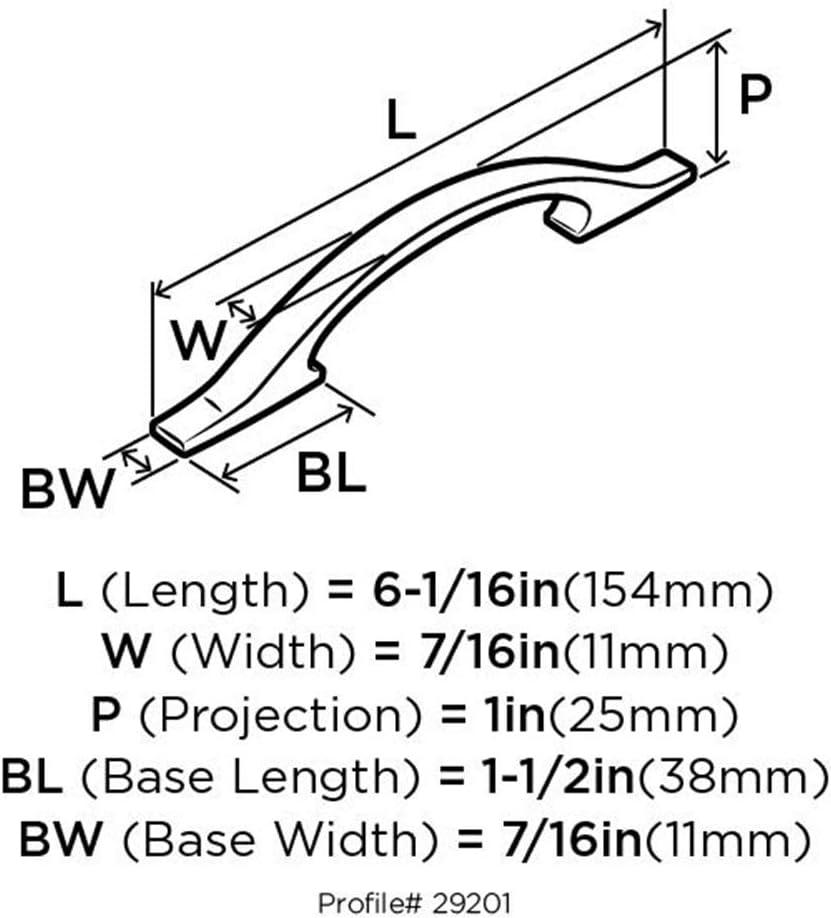 Oil Rubbed Bronze 3-3/4 Inch Cabinet Pull Handle