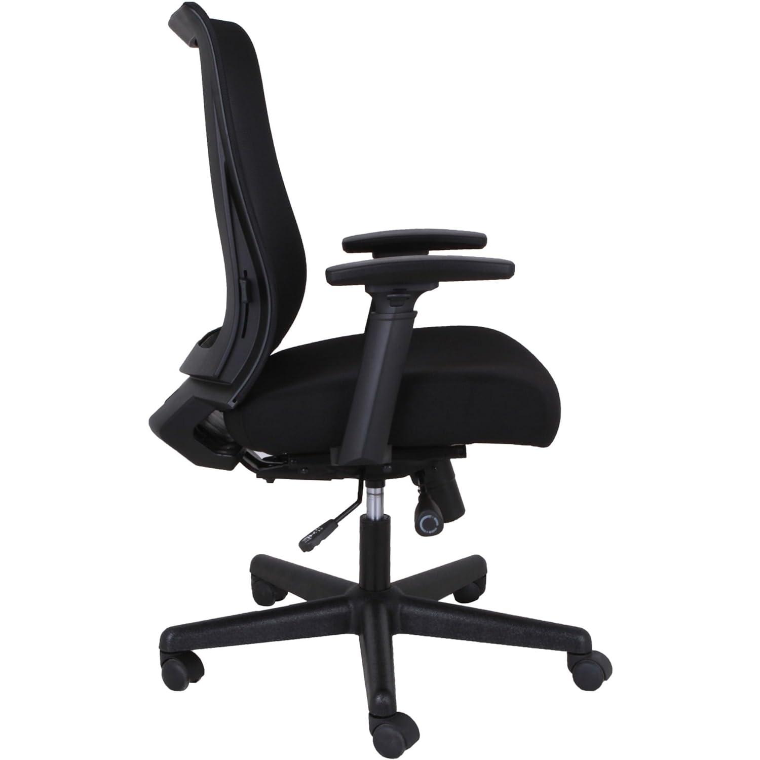 Lorell LLR42175 High-back Mesh Executive Chair, Black