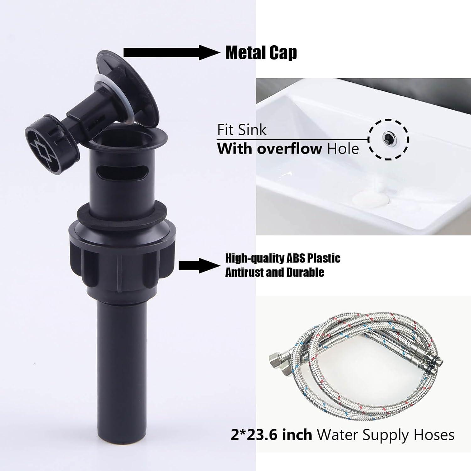 Widespread 2-handle Bathroom Faucet