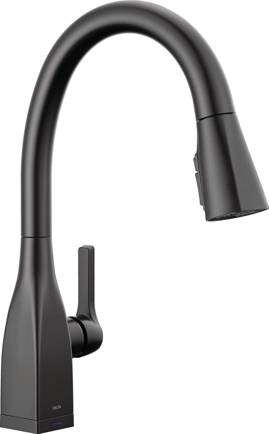 Delta Mateo Pull Down Touch Single Handle Kitchen Faucet with MagnaTite® Docking and Touch2O® Technology 9183T-BL-DST