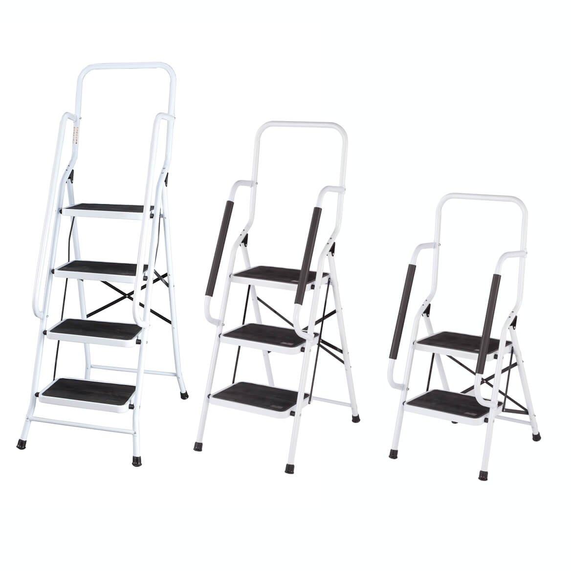 Step Ladder with Handles, 3-Tier