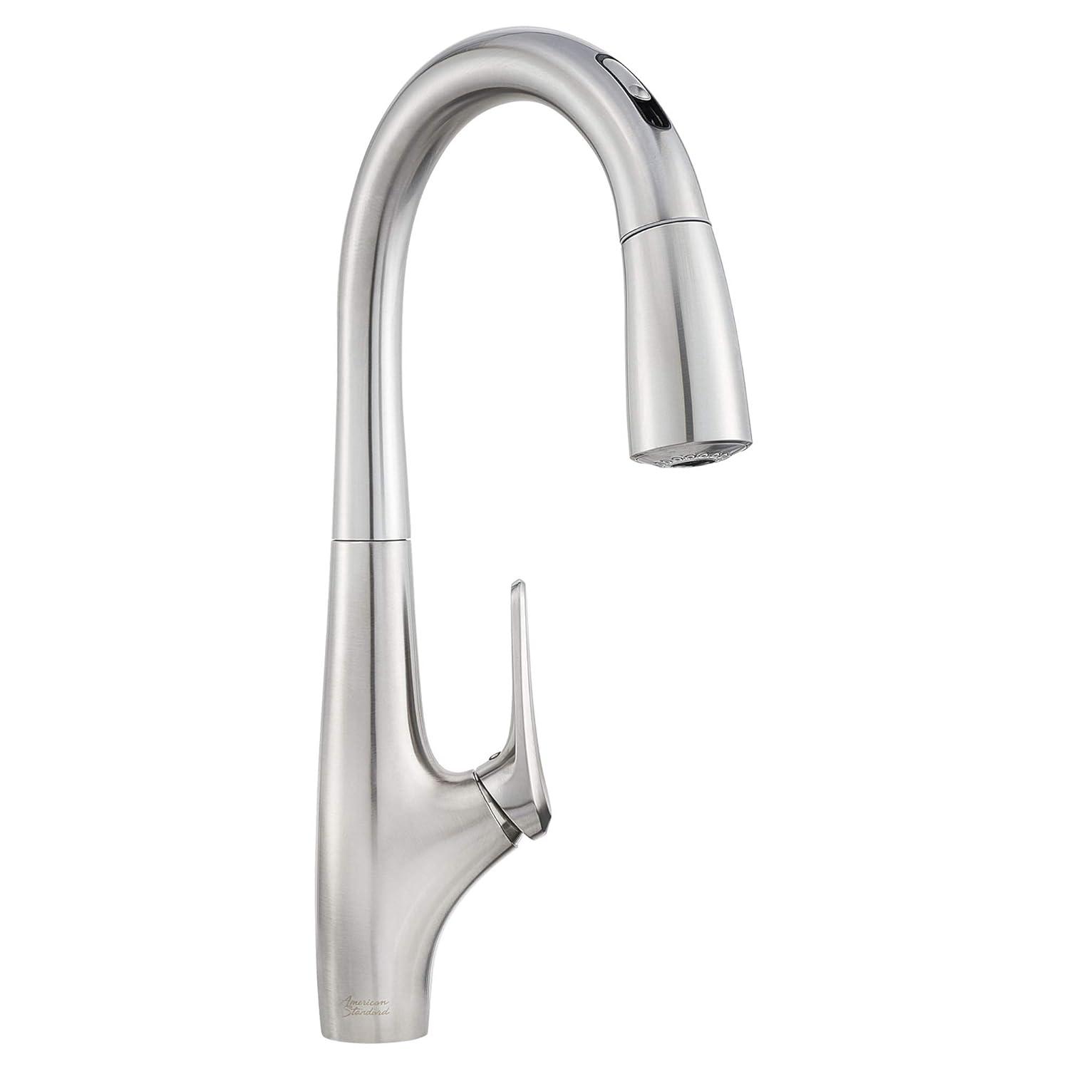 American Standard Avery Selectronic Single-Handle Pull-Down Sprayer Kitchen Faucet in Stainless Steel