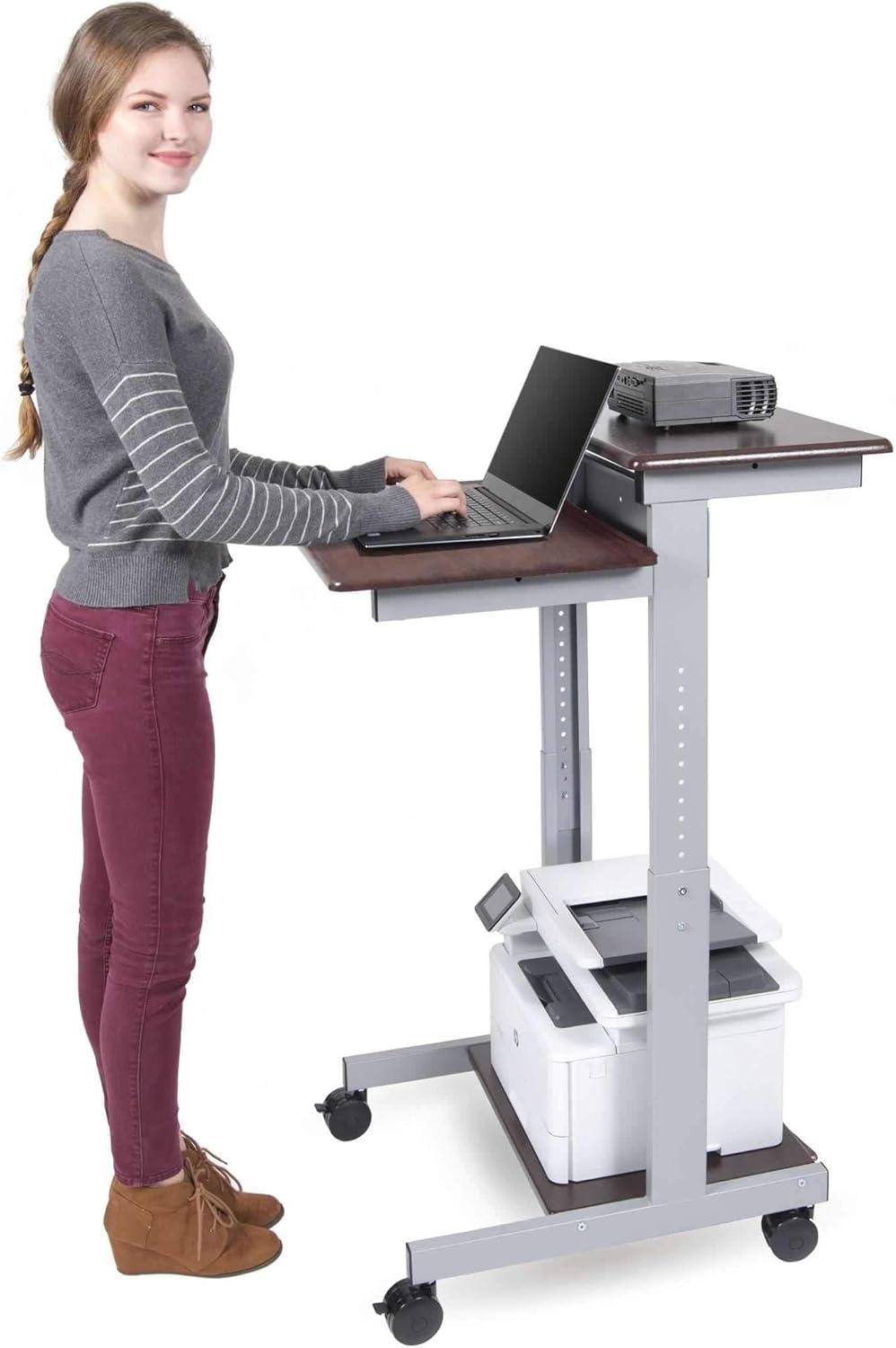 Adjustable Metal Base Standing Desk