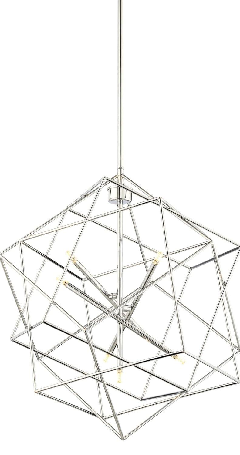 Ezo 7 Light Metal Geometric Chandelier