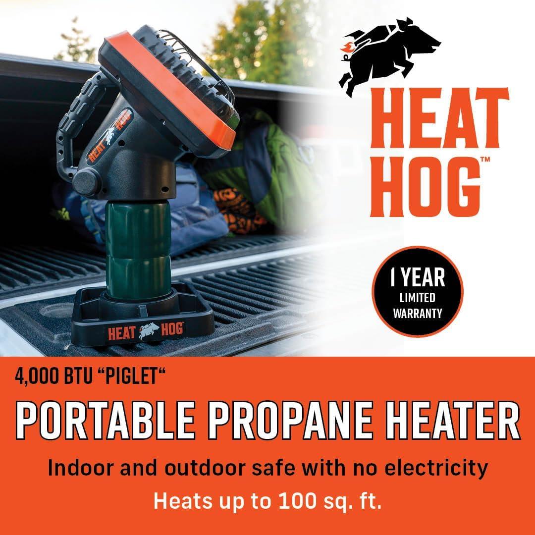 Heat Hog Heat Hog 4,000 BTU Indoor/Outdoor Portable Propane Heater