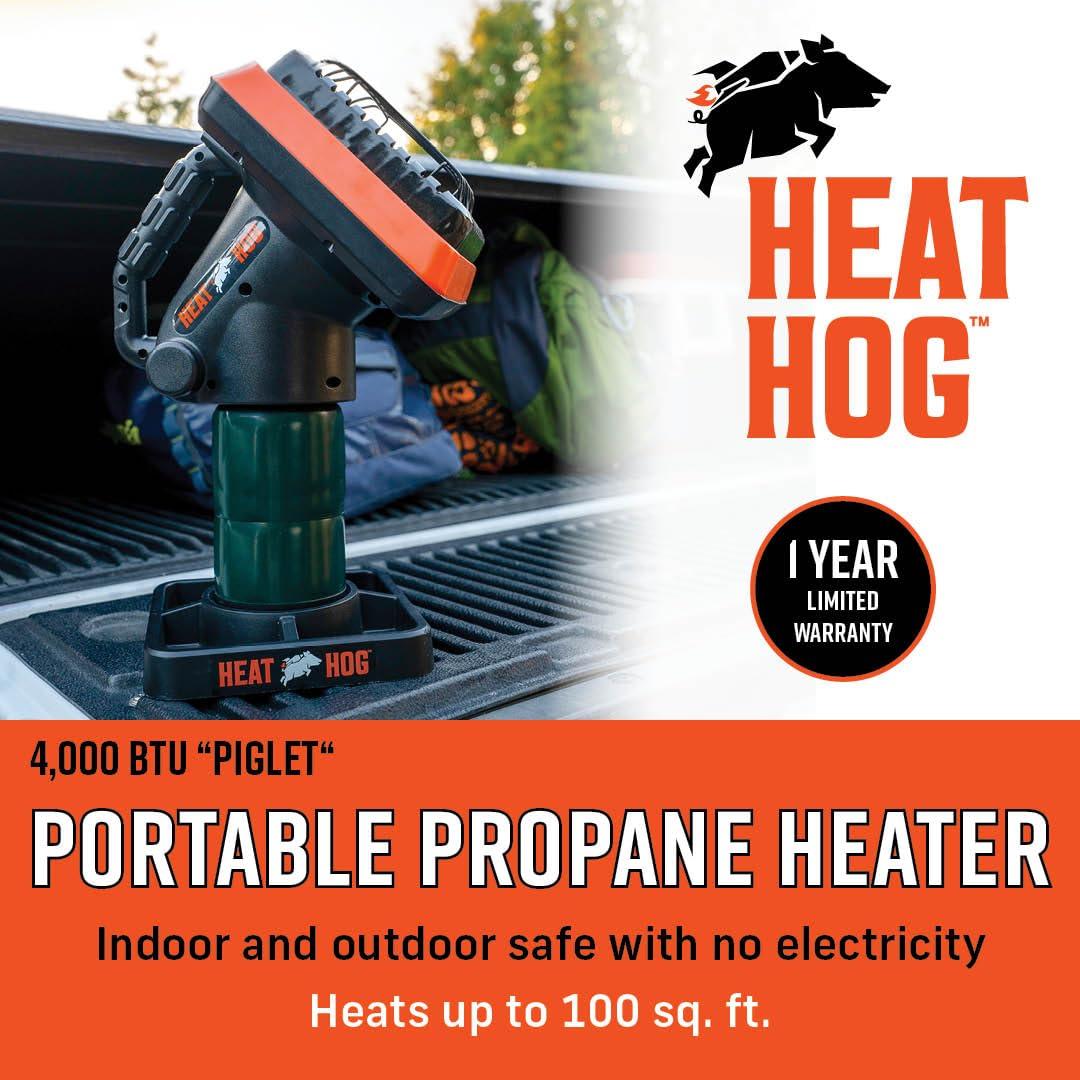 Heat Hog Heat Hog 4,000 BTU Indoor/Outdoor Portable Propane Heater