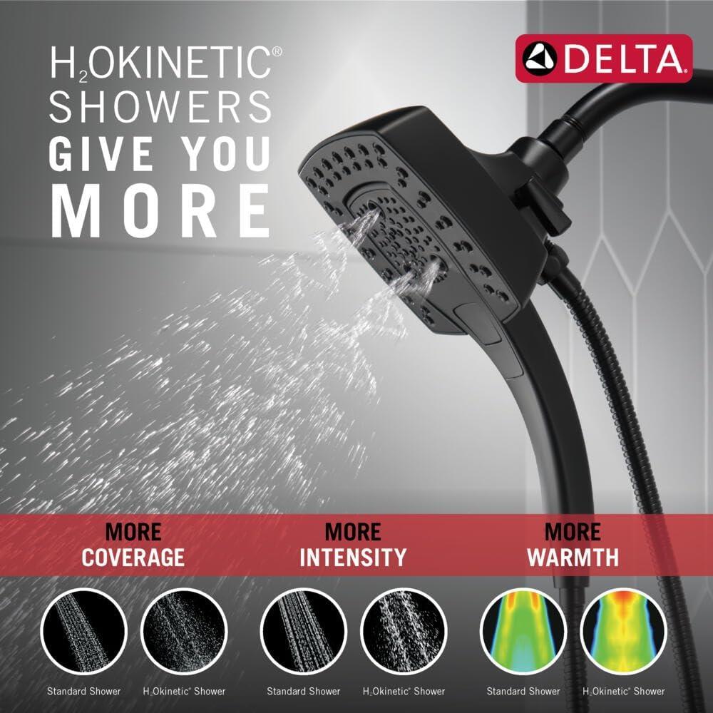 Delta Faucet Universal Showering Components Okinetic® In2ition® 5-Setting Two-in-One Shower