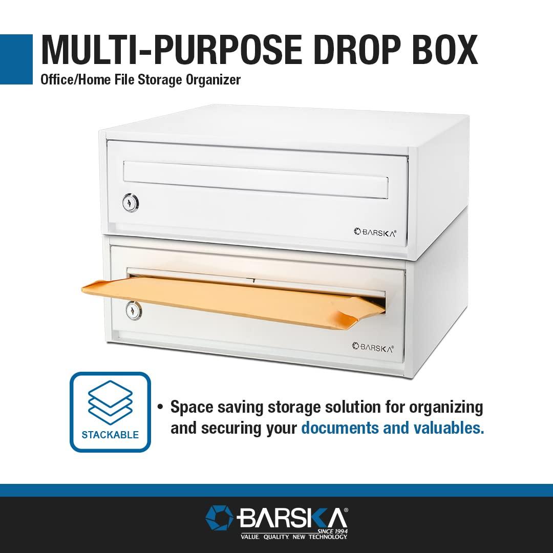 DESKTOP DROP BOX WITH KEY