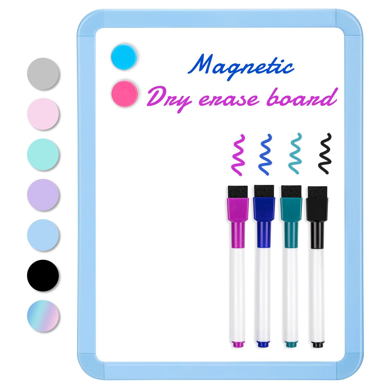 VUSIGN Small Dry Erase Whiteboard, 8.5 x 11 Inches White Board for Kids, Students, Fridge, Locker, Mini Dry Erase Board