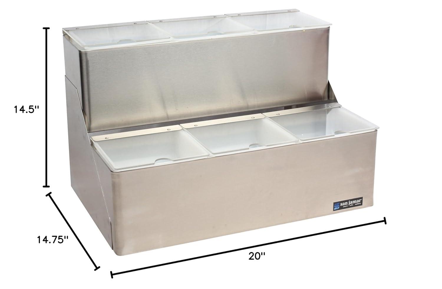 Carlisle Food Service Products Carlisle Food Service Products Stainless Steel Condiment Server