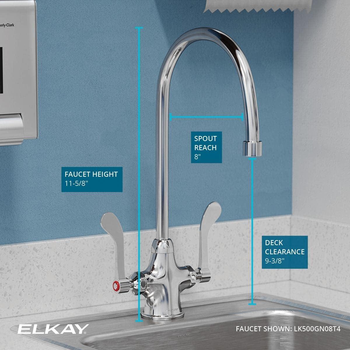 Commercial Single Hole Bathroom Faucet