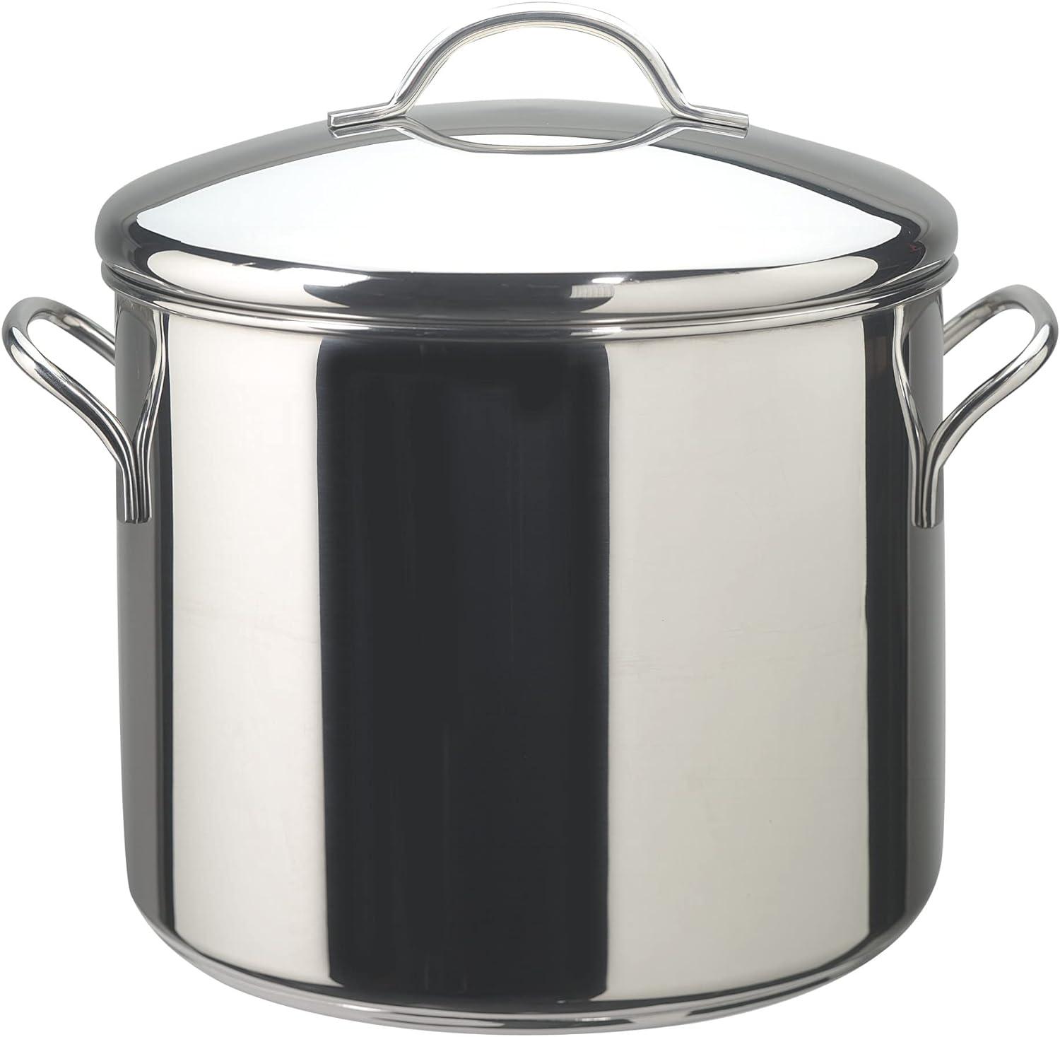 Farberware Classic 12-Quart Stainless Steel Stockpot with Lid