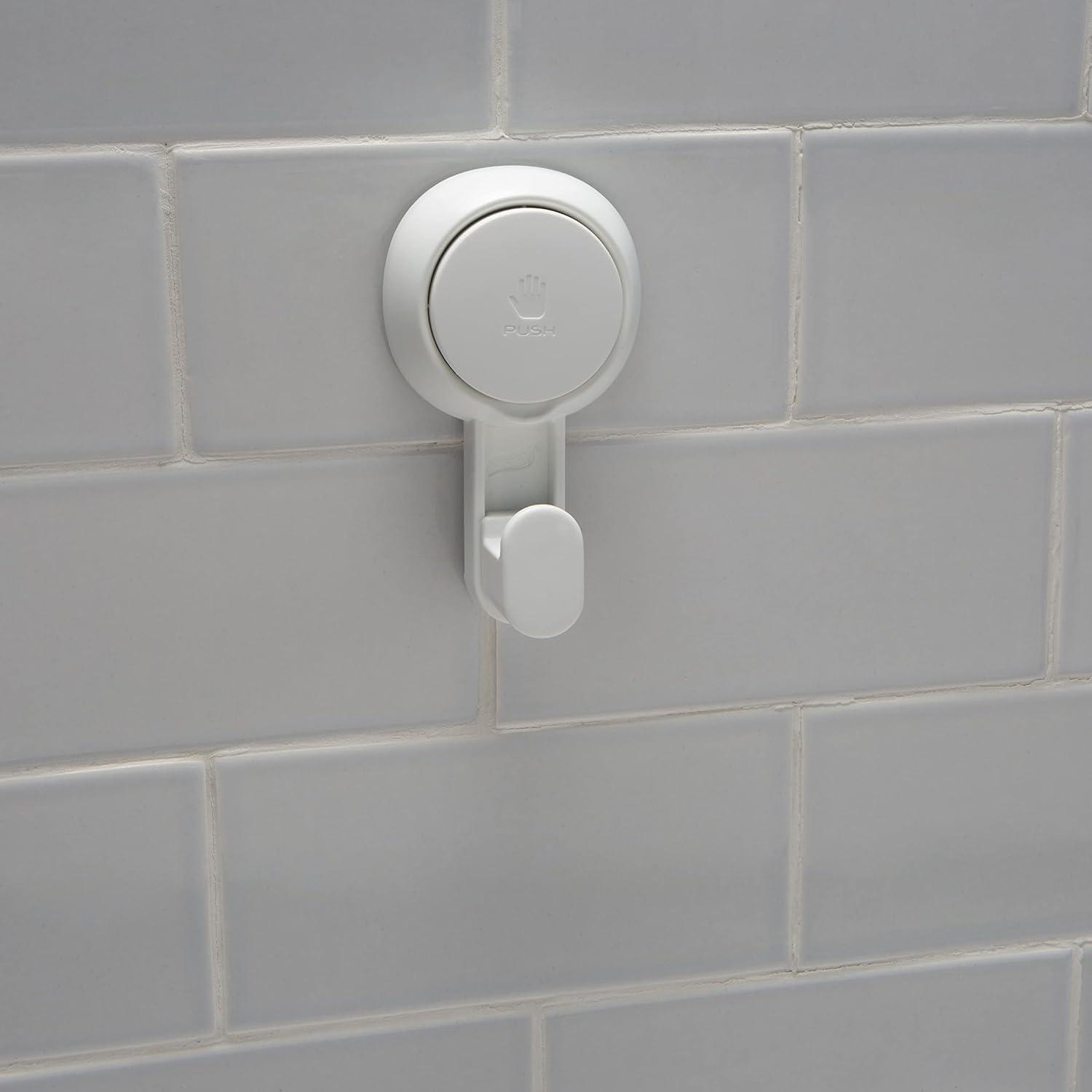 Bath Bliss 2 Pack Gel-Suction Power Hooks - 4.5"x 2.5"x 1.7"