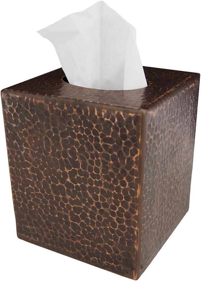 Premier Copper Products  Small Hammered Copper Tissue Box Cover