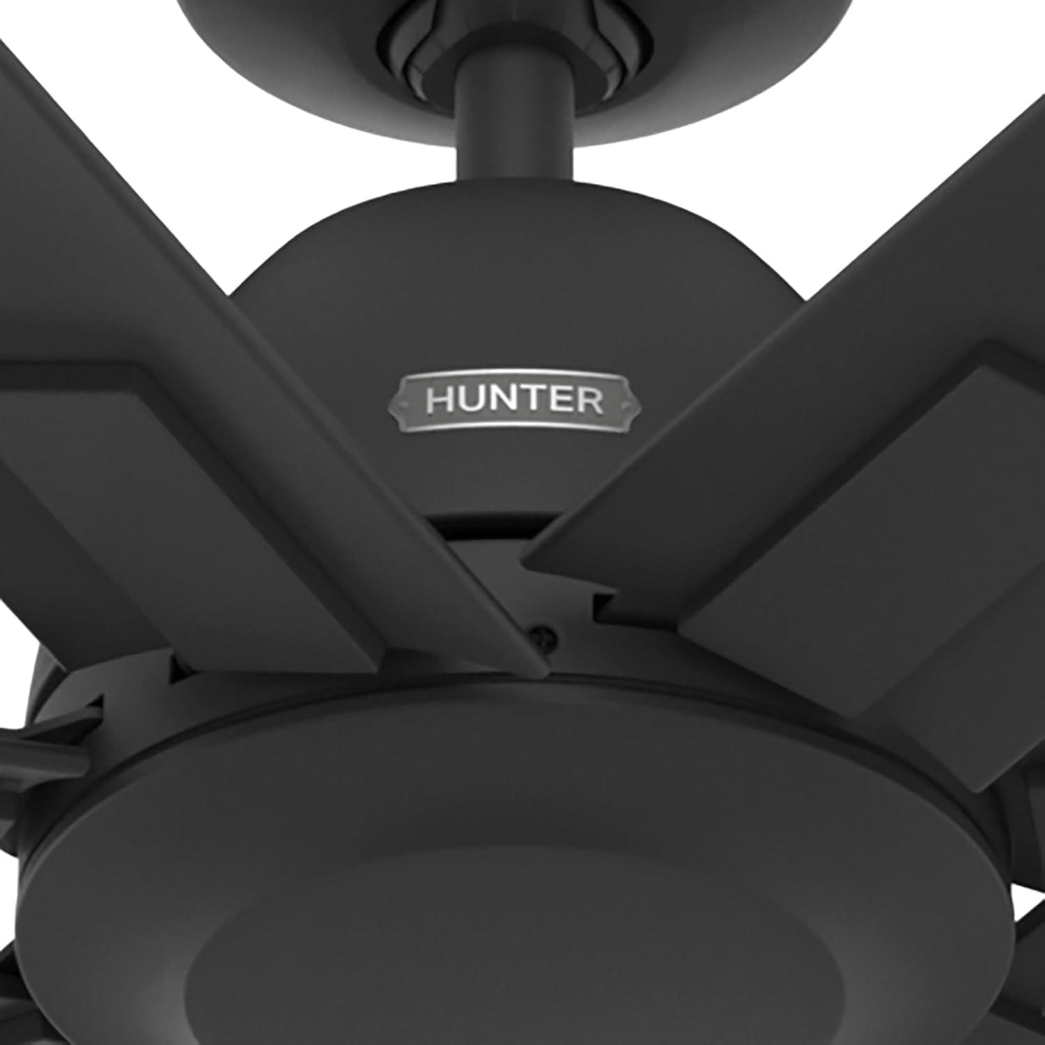 Downtown 60" 7 - Blade ENERGY STAR® Damp Rated Standard Ceiling Fan with Wall Control