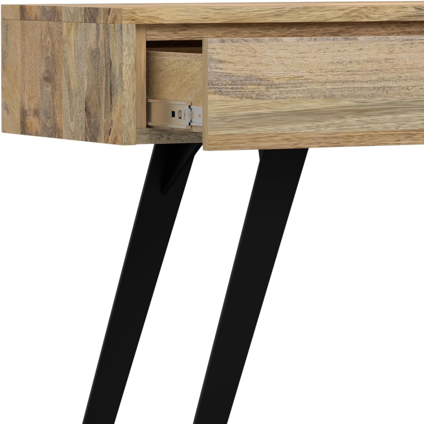 Lowry 60'' Solid Wood Top Console Table