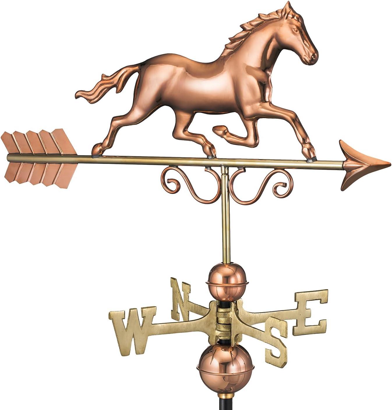 Galloping Horse Copper Weathervane