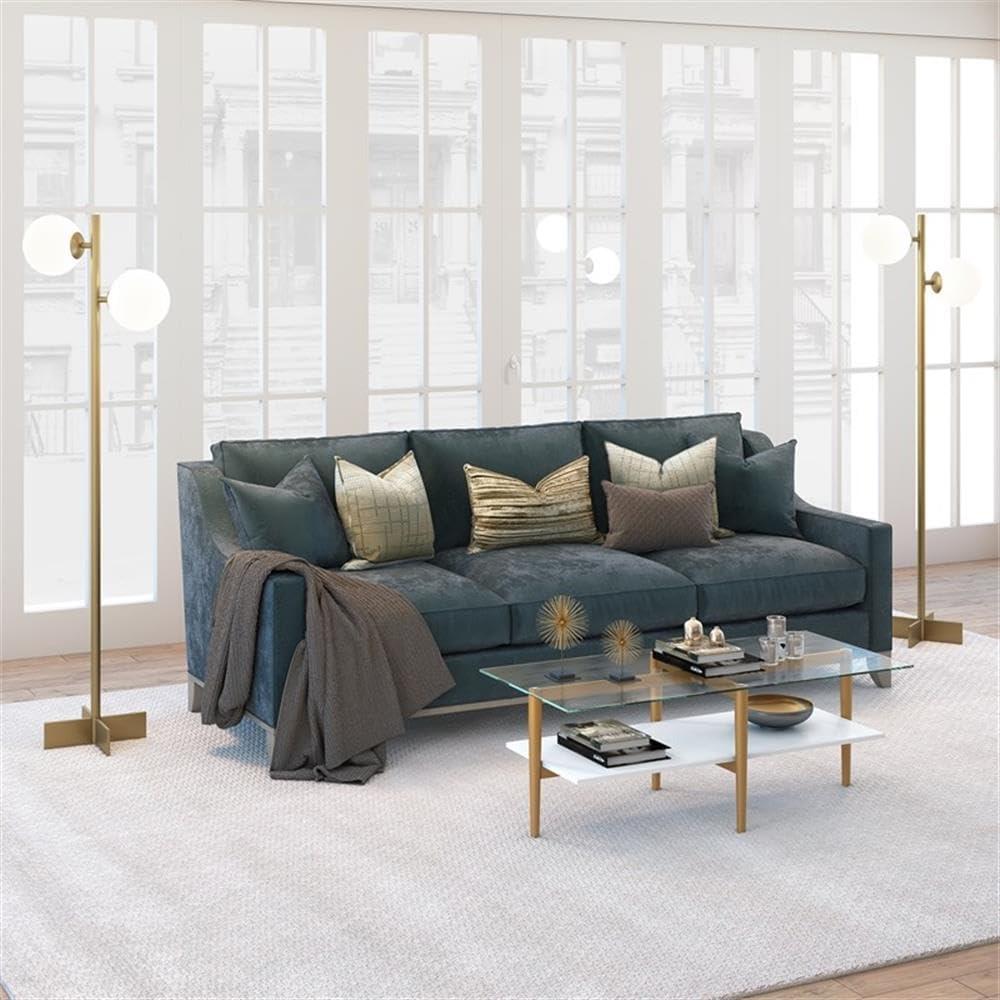 Evelyn&Zoe Traditional Metal Floor Lamp