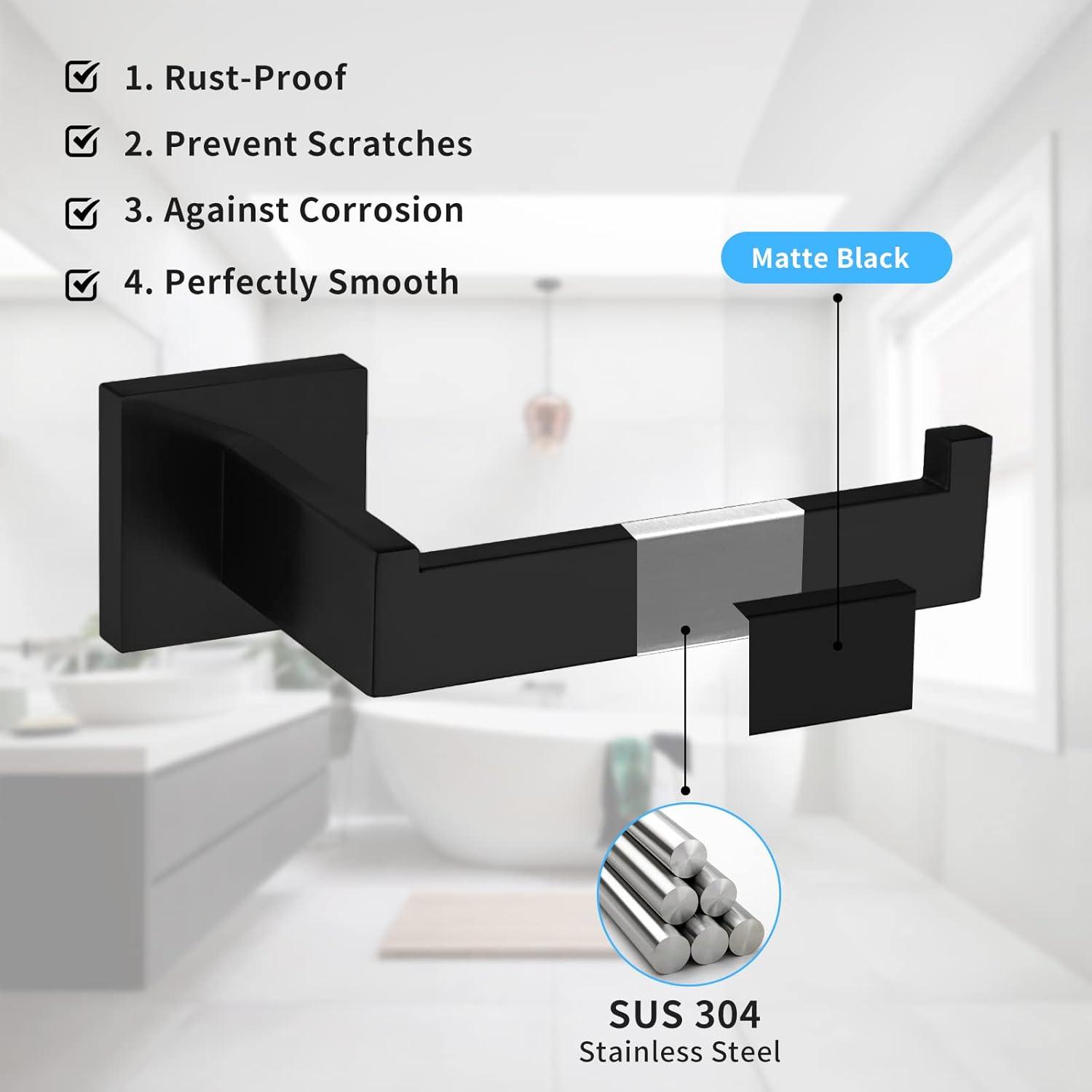 4 - Piece Bathroom Hardware Set