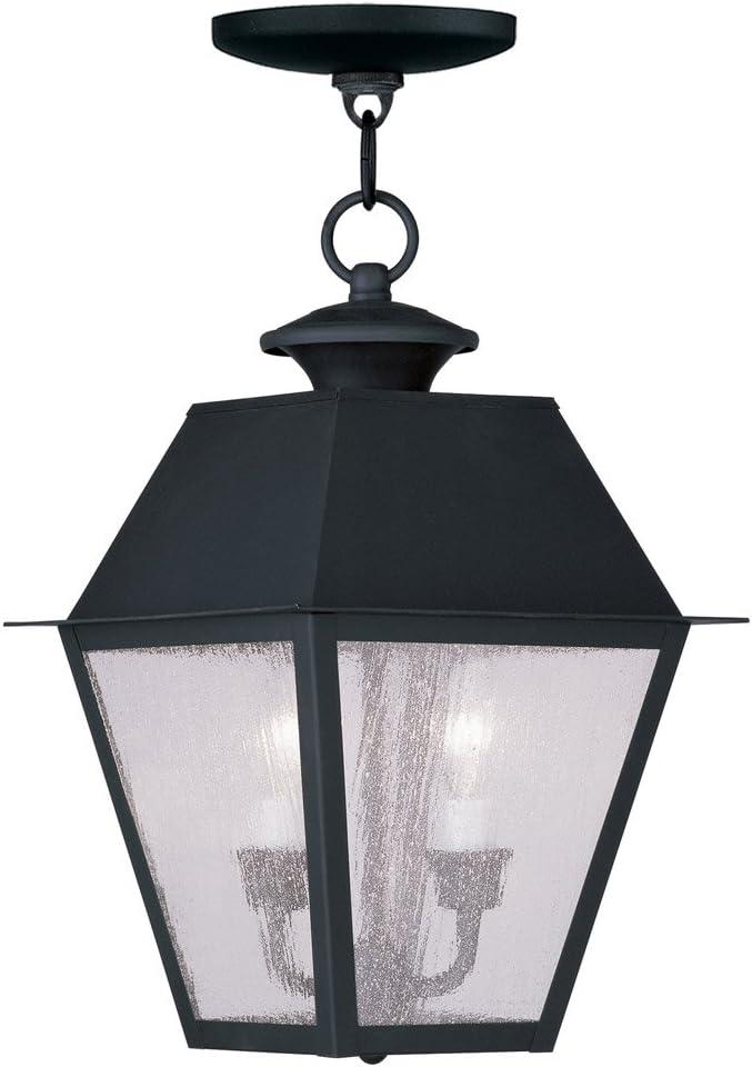 Livex Lighting Mansfield 2 - Light Pendant in  Black