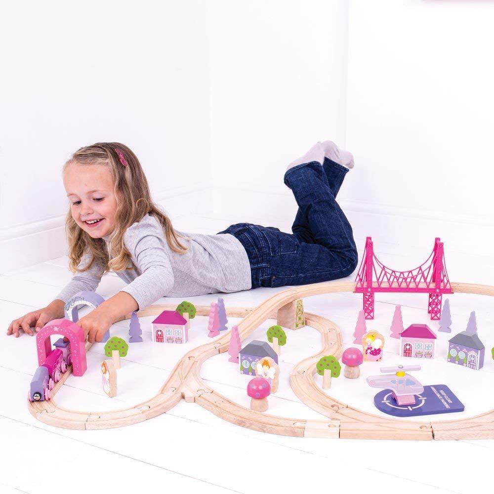 Bigjigs Rail - Fairy Town Train Set