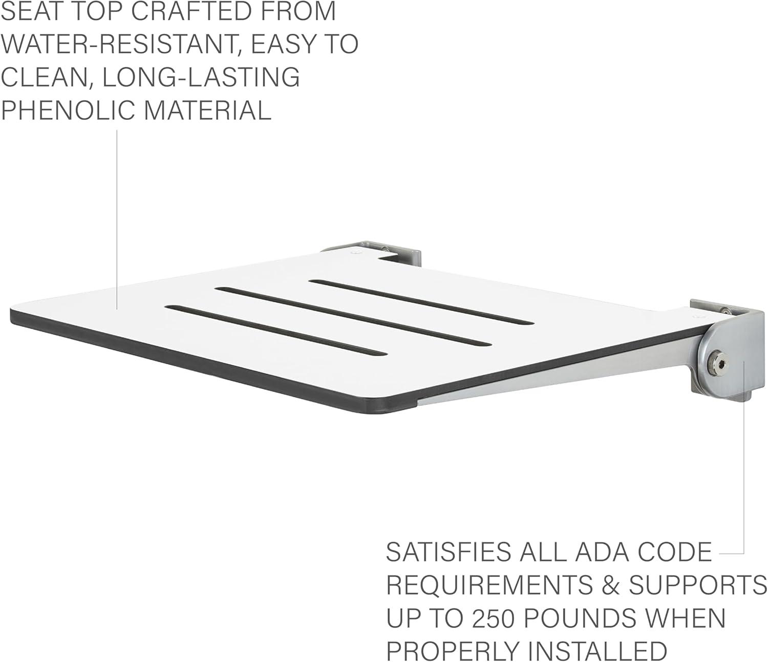 SlimLine Folding Shower Bench Seat