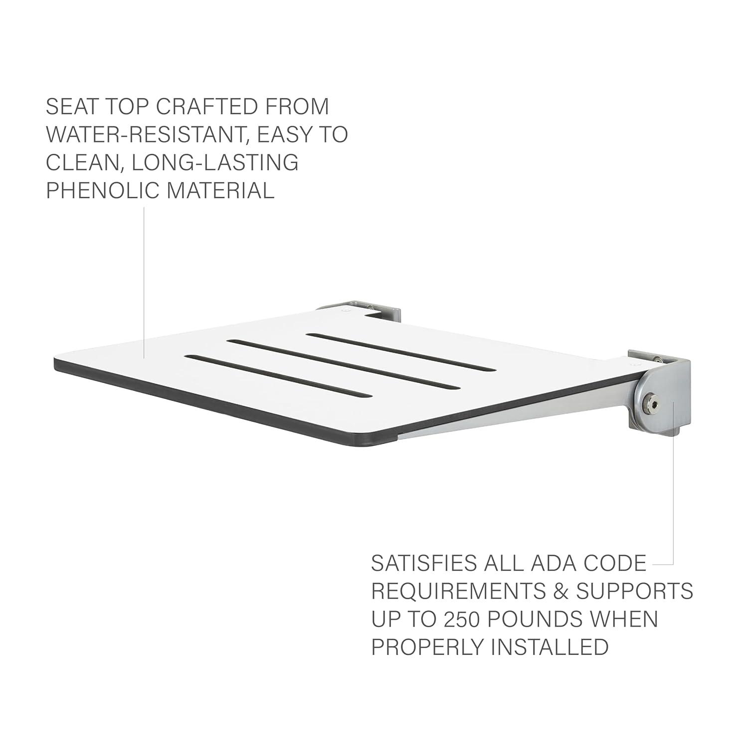 SlimLine Folding Shower Bench Seat