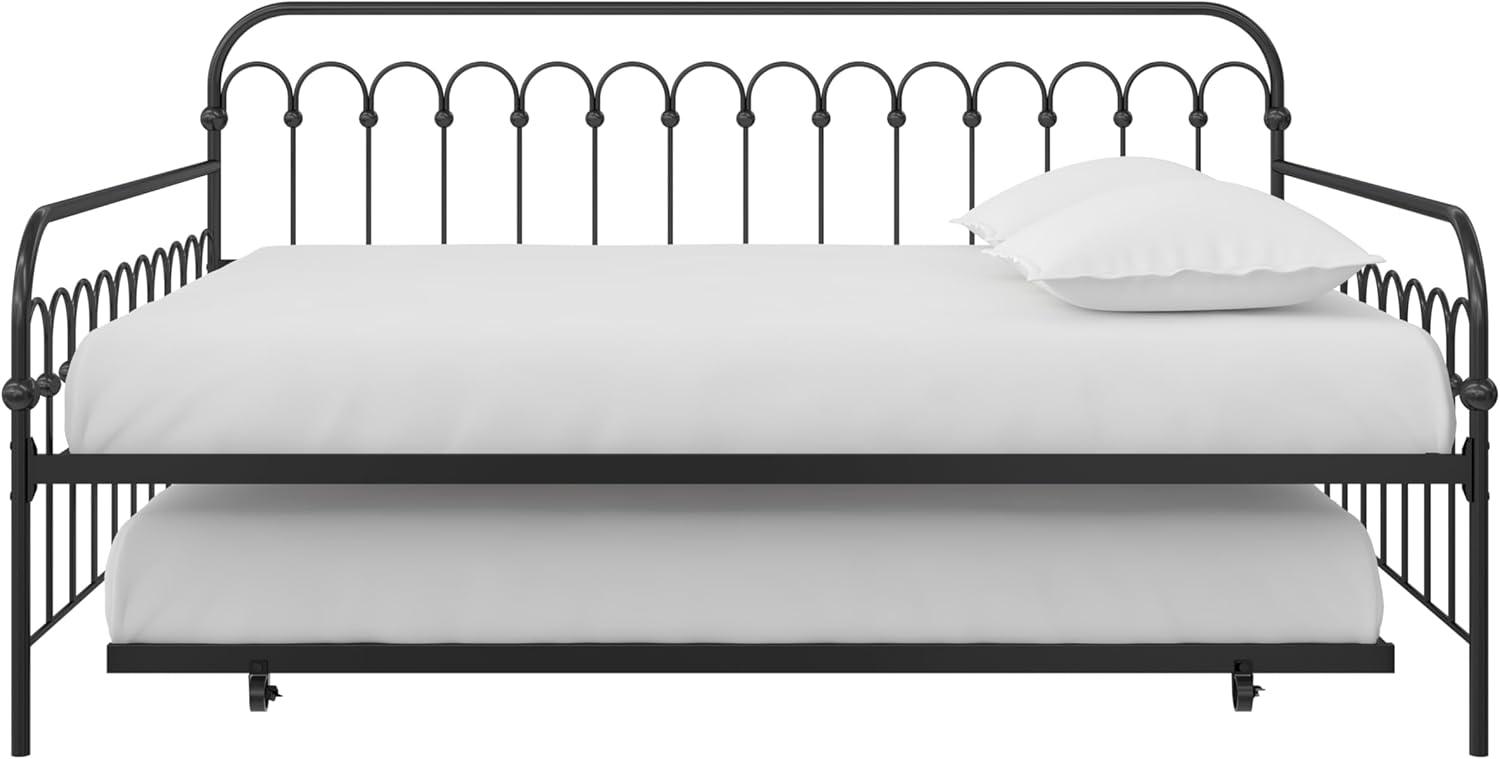 Bright Pop Metal Daybed with Trundle