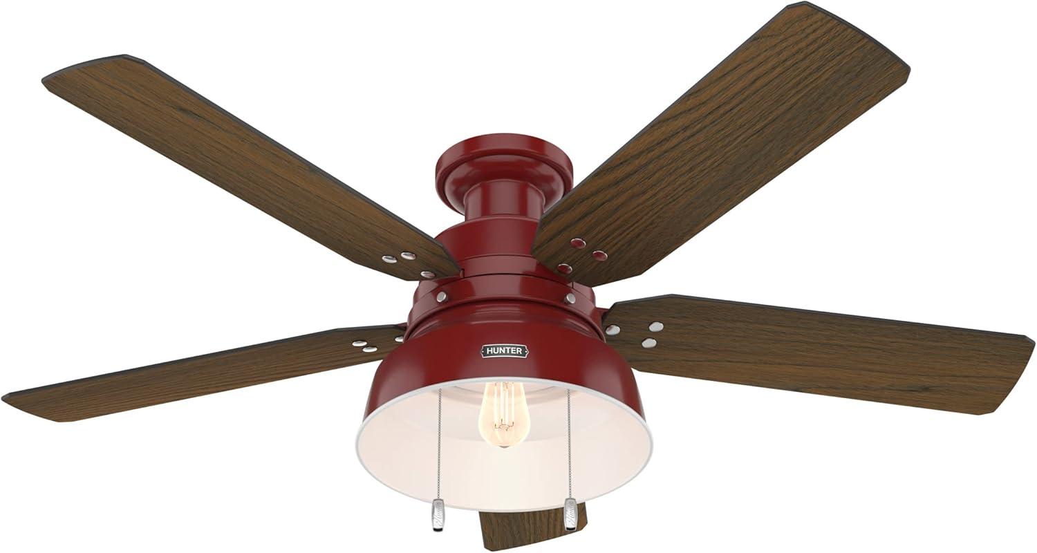 52" Mill Valley 5-Blade Outdoor Ceiling Fan with Light Kit