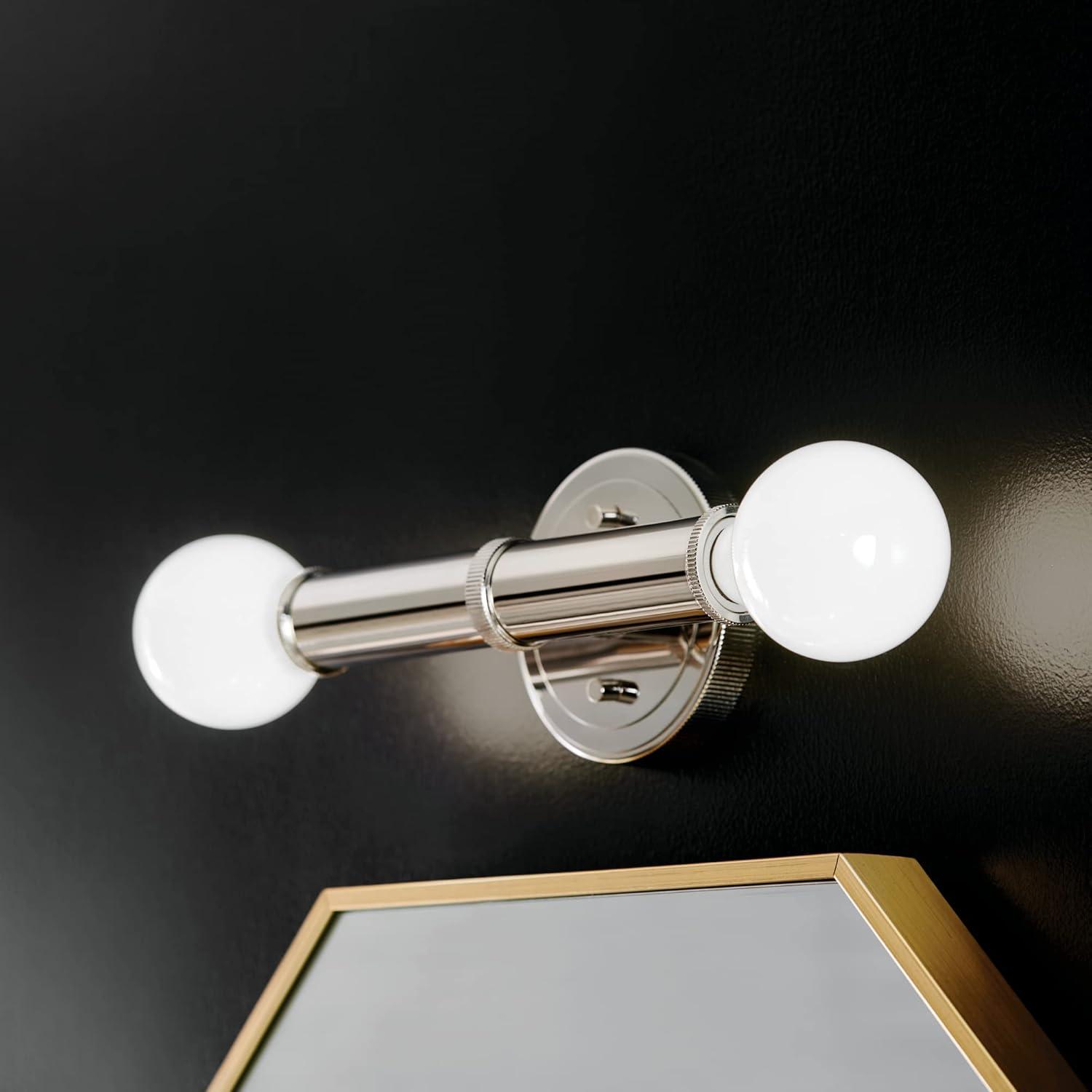 Kichler Lighting Torche 2 - Light Sconce in  Polished Nickel