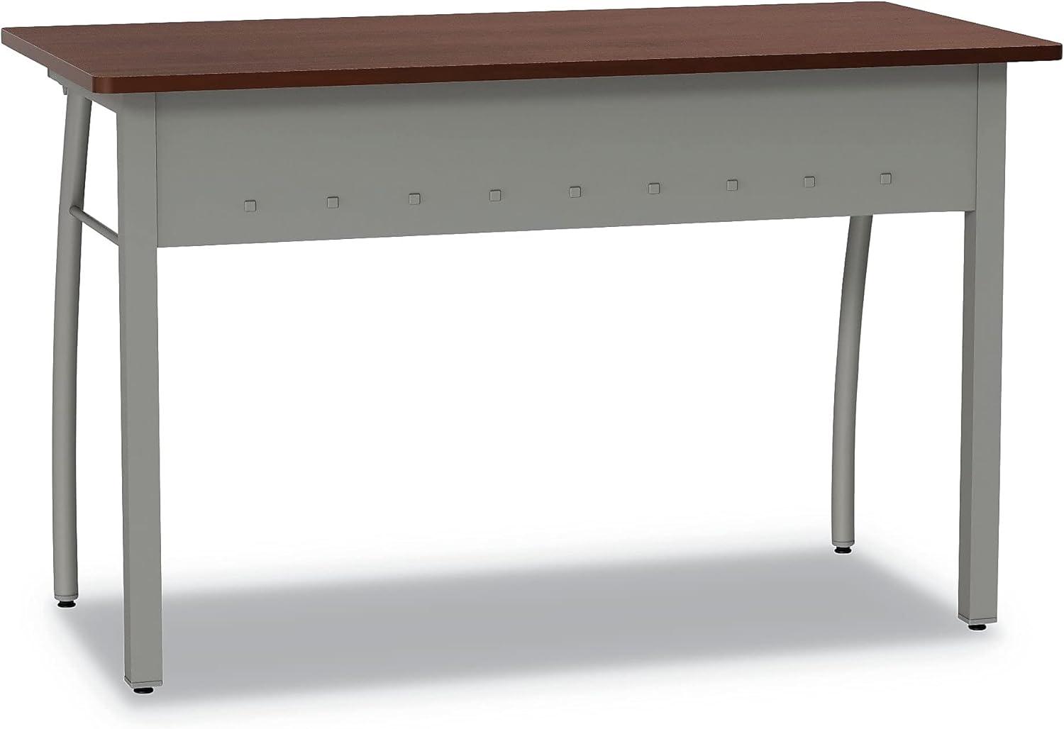 Trento Line Rectangular Desk 47.25" x 23.63" x 29.5", Cherry