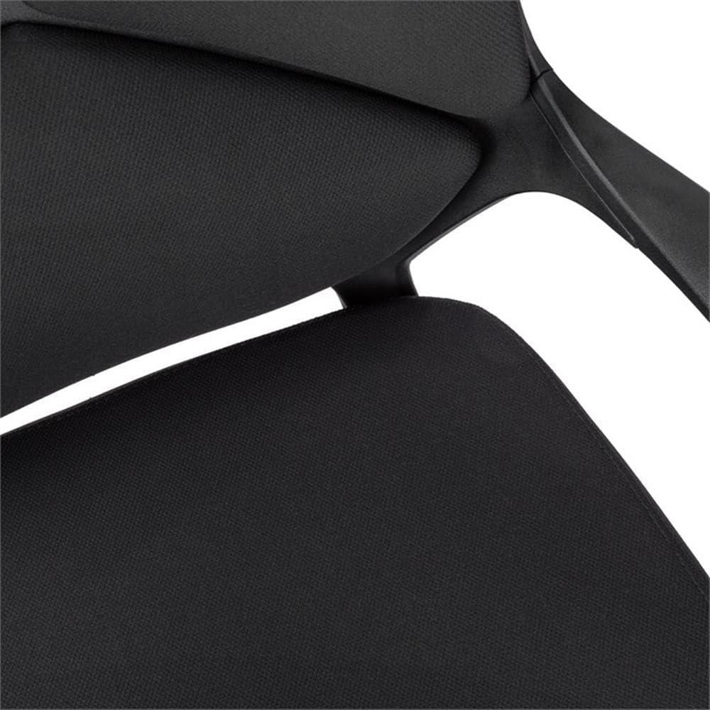 Monarch Specialties Office Chair Adjustable Height Swivel Ergonomic Armrests Computer Desk Work Metal Fabric White Grey Contemporary Modern