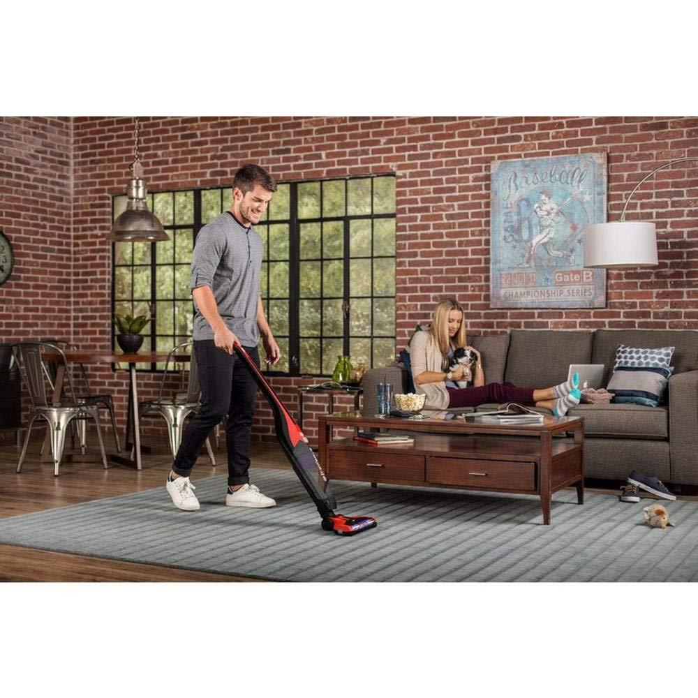 Power Swerve Pet, Lightweight Cordless Stick Upright Vacuum Cleaner, For Carpet And Hard Floors, Bd22052v, Red