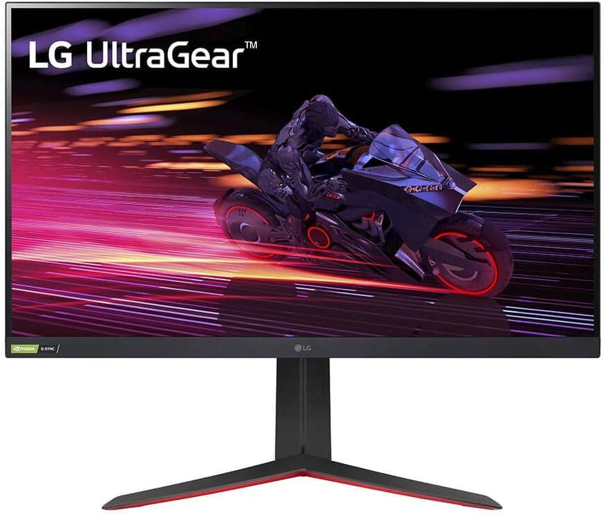 LG UltraGear 32" QHD Black IPS Gaming Monitor with HDR