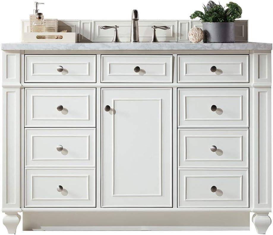 James Martin Vanities 157-V48 Bristol 48" Single Basin Hardwood Vanity Cabinet Only - Wood