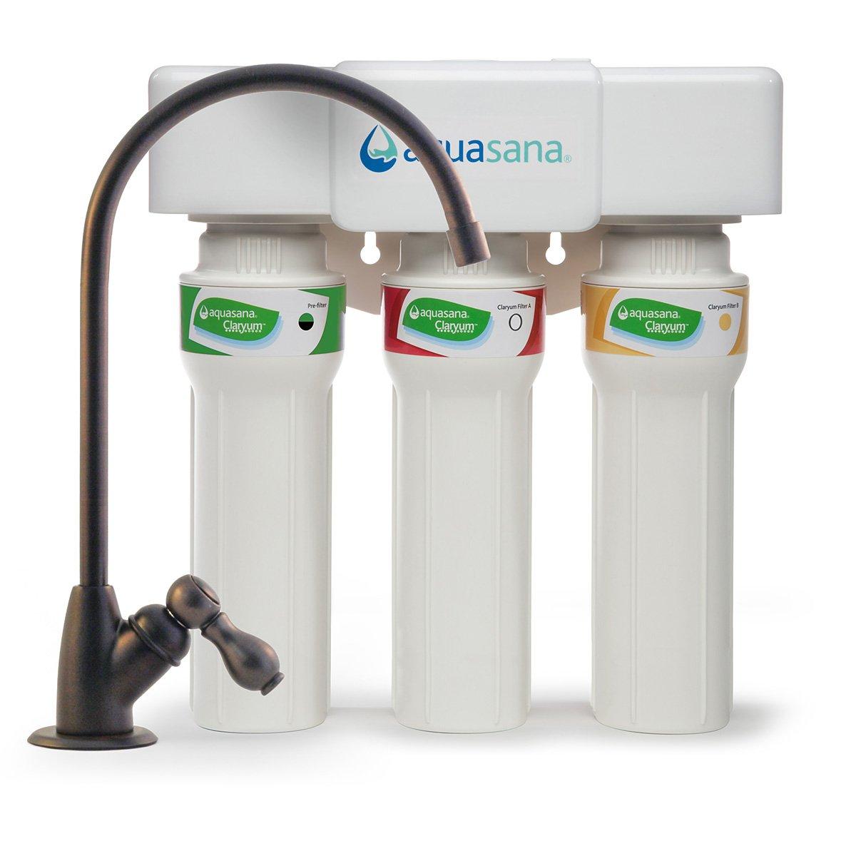 Aquasana Max Flow Under Sink Water Filter System - Bronze - AQ-5300+.62
