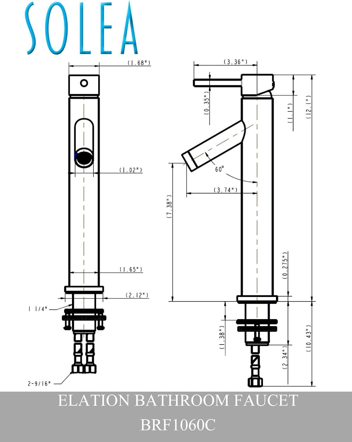 Elation Single-Hole Bathroom Faucet