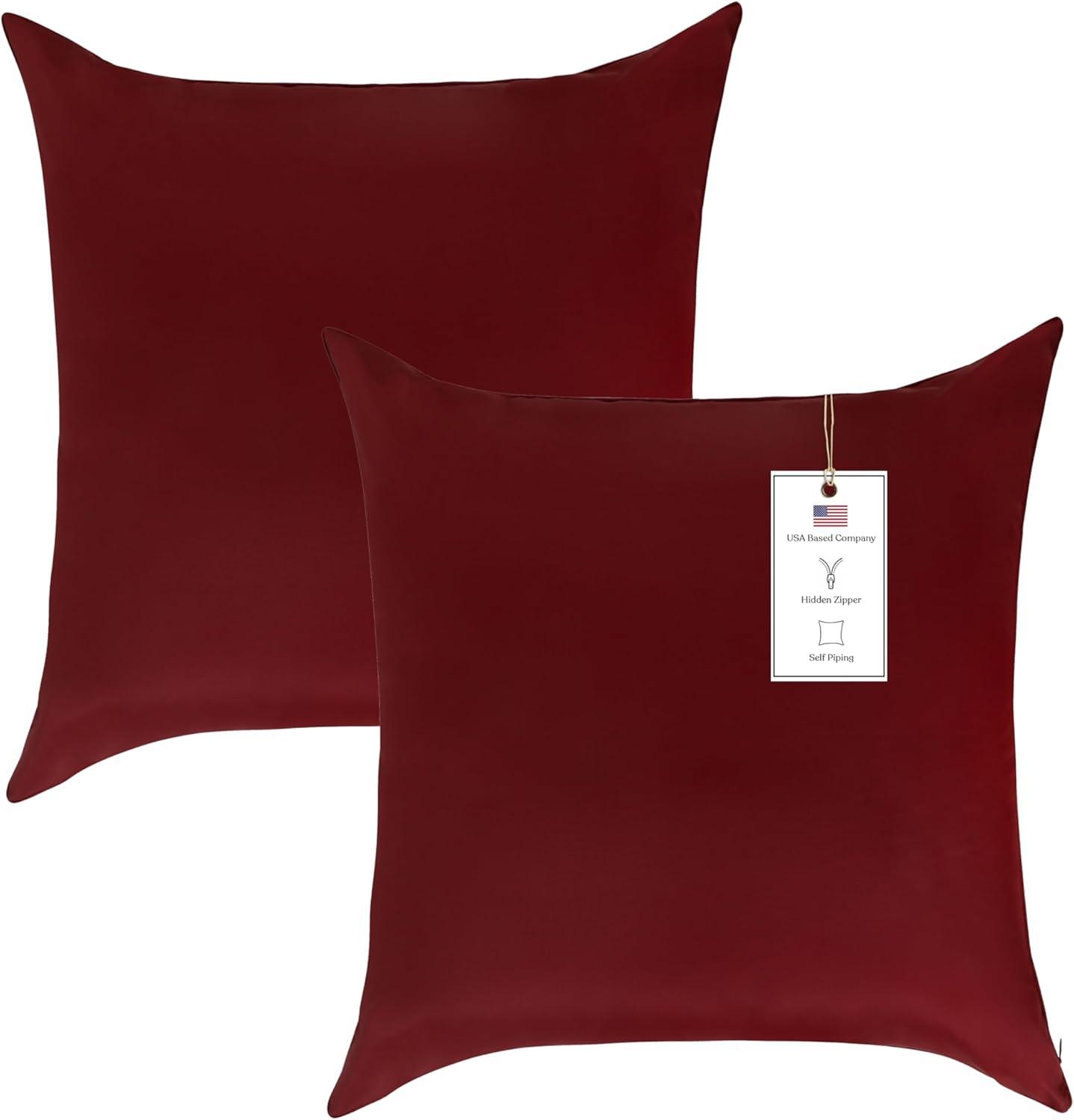A1 Home Collections LLC Bedding Polyester Lumbar Indoor/Outdoor Pillow Cover (Set of 2)
