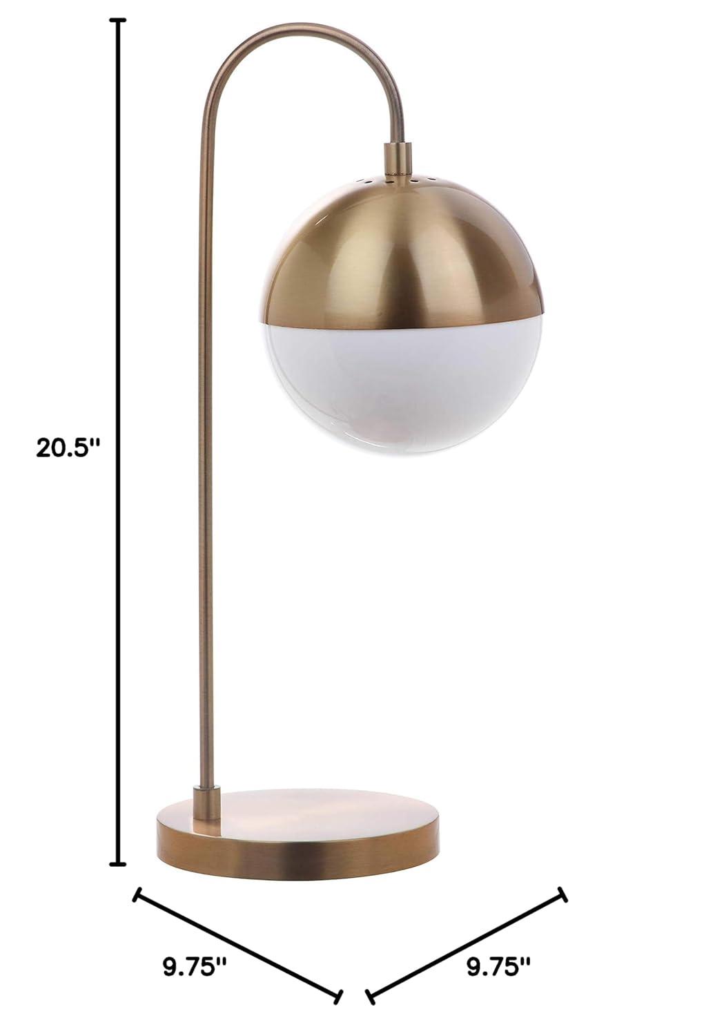 Gareth 20.5" Brass Desk Lamp