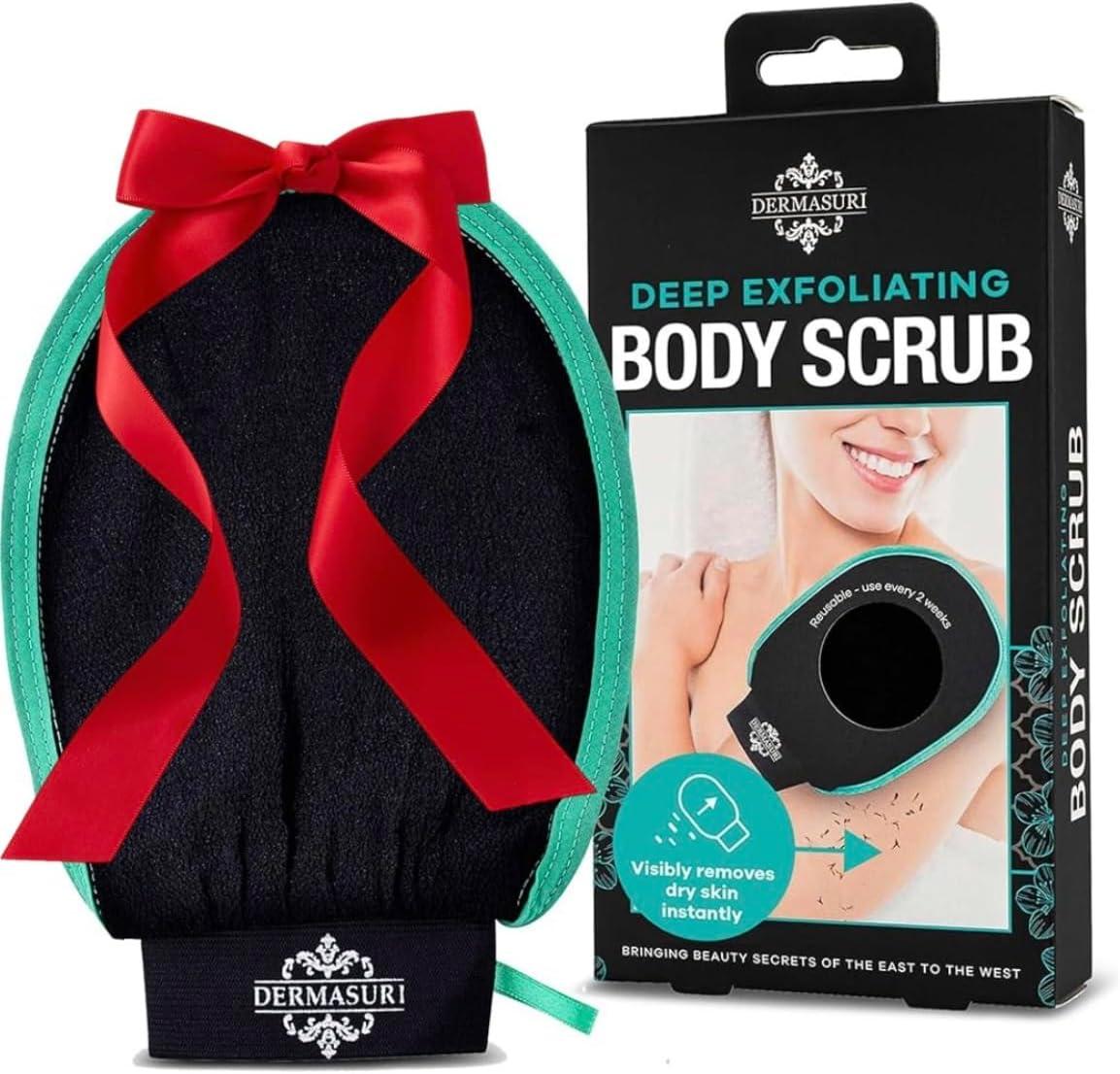 Dermasuri Exfoliating Body Scrub Glove Scrubber - 1ct